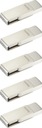 Hama pendrive 128GB otočný USB 3.0 strieborný x5