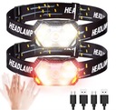 SVETLOMET 9 LED2000LM VÝKONNÝ NABÍJACÍ SNÍMAČ POHYBU USB
