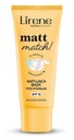 Lirene Matt make-up base SPF15 Sweet Mango