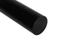 Tyč, polyamidový hriadeľ, čierny Ertalon Fi 55x500 mm