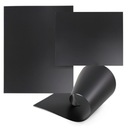 Cenníky, čierna plastová kriedová tabuľa 70x50cm