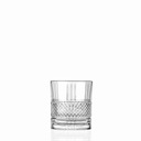 POHÁRKY NA WHISKY NÁPOJE VODA CRYSTAL BRILLANTE RCR 340ML