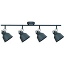 Stropné nástenné svietidlo Sconce LED reflektor 4x E14 SPOT Loft matná čierna