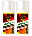 SET 2x MUGGA STRONG sprej 50% DEET 75 ml proti komárom