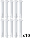 KOLÍK ČEP LATCH PLUG BESTWAY INTEX bazén 62mm SADA 10 ks