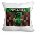 VANKÚŠ MINECRAFT DARČEK PRE DIEŤA + MENO
