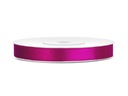 Saténová stuha 6 mm 25 MB fuchsia balíček 10ks