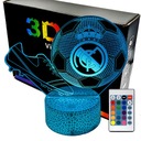 Nočná LED lampa Real Madrid FC Football 3D LAMP