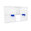 Front-Front pre Cage-Shelf 50x30 + podávače