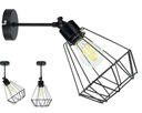 LAMP NÁSTENNÁ LAMPA nastaviteľné podkrovie DIAMANTOVÝ drôt