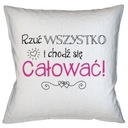 DARČEK NA VANKÚŠ S NÁPISOM NECHAJ VŠETKO... KISS