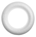 Polystyrénová obruč, donutový veniec, 22 cm, 6 ks