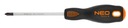 Krížový skrutkovač PH1 x 100 mm, S2 NEO 04-022