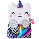 Zápisník tajný denník s kľúčom Kitten Unicorn Mermaid AR4821