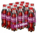 Coca-Cola Cherry fľaša sýteného nápoja 12x 500ml