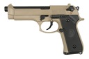 Pištoľ GBB M92 - tan