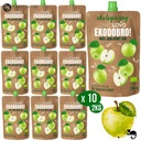 OWOLOVO OVOCNÁ MOUSE ekologická EKODOBRO eko jablko JABLKO 200g x10 2KG
