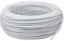 KÁBEL 2x0,5mm2 OMY DRÔT 2x0,5 VEDENIE 0,5mm2 BIELY KRUH 100m