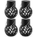 4x lampáš solárne závesné LED ohnisko