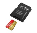 Pamäťová karta SanDisk microSDXC 256GB Extreme 190/130MB/s s adaptérom