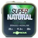 Náväzec na pletené kapry Korda Super Natural Weed Green 18 lb 20 m