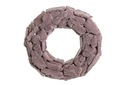 Čelenka s vločkovým vencom Dusty Pink Stones 30 cm