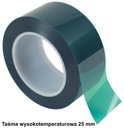 Vysokoteplotná polyesterová páska 25 mm/66 m