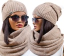 POLISH Set BEANIE ČIAPKA + COVER šál FARBY