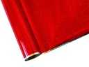 Fólia na razenie za tepla so vzorom - Glitter Red