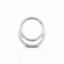 Daith Septum 1,2/8 Lobe Hoop Clicker náušnice