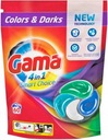 Kapsule GAMA 4v1 Colors&Darks 60 ks