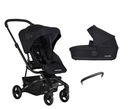 EASYWALKER VOZÍK 2V1 CHARLEY LIGHT BLACK SET