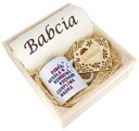 SKVELÝ DARČEK PRE BABIČKU UTERÁK + KRABIČKA NA HRNKY