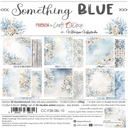 Sada papierov zo scrapbooking 15x15 - remeselníka - niečo modré