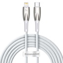 Kábel USB-C na Lightning, Baseus, 20W, 2m kábel