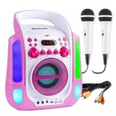 Bluetooth reproduktor KARAOKE LED RCA AUX CD+G/2 MIC