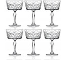 Crystal Martini Poháre na šampanské Crystal 270 ml RCR Tattoo 6 ks