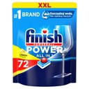 Tablety do umývačky riadu FINISH Power All-in-1 72 ks.