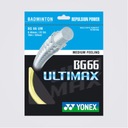 Bedmintonový výplet Yonex BG 66 Ultimax 0,65mm žltý