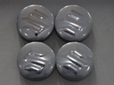 4x Emblémy na disky SUZUKI 56 mm, strieborné