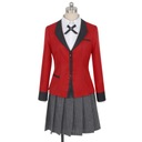 Dievčenská cosplay uniforma KAKEGURUI Jabami Yumeko
