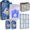 HEPA FILTER MOTOROVÝ FILTER, VRECKÁ 12x pre BOSCH GL-30 SIMENS