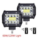 1ks - 120W PALCE bodové 20 LED pracovné svietidlo Bar D