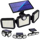 VONKAJŠIA SOLARNÁ LAMPA SNÍMAČ POHYBU SÚMRAK