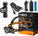 NABÍJACIA HLAVOVÁ LAMPA USB 2000LM