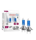 2 BIELE H7 žiarovky +100% ULTRA BIELE VÝKONNÉ ako LED
