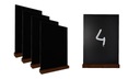 Čierna tabuľa A6 - sada 4 kusov