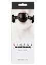KNEBEL-SINFUL GAG GAG ČIERNA