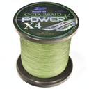 Octa Braid Power X4 Green 0,18mm 1000m