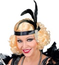 Parochňa + ČELENKA SVETLÁ BLOND RETRO KLAPKA 20. roky 20. storočia
